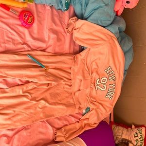 Pink shirt with pants New York!